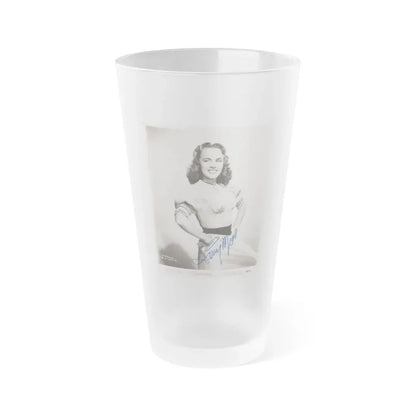 Terry Moore #294 (Vintage Female Icon) Frosted Pint Glass 16oz 16oz Frosted - Go Mug Yourself