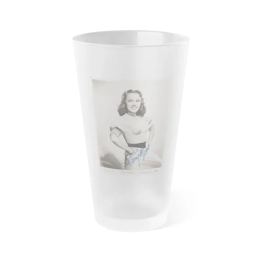 Terry Moore #294 (Vintage Female Icon) Frosted Pint Glass 16oz 16oz Frosted - Go Mug Yourself