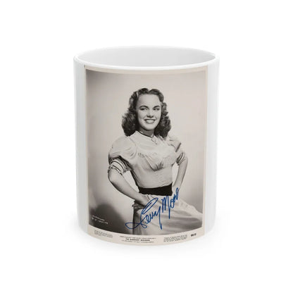 Terry Moore #294 (Vintage Female Icon) White Coffee Mug-11oz-Go Mug Yourself