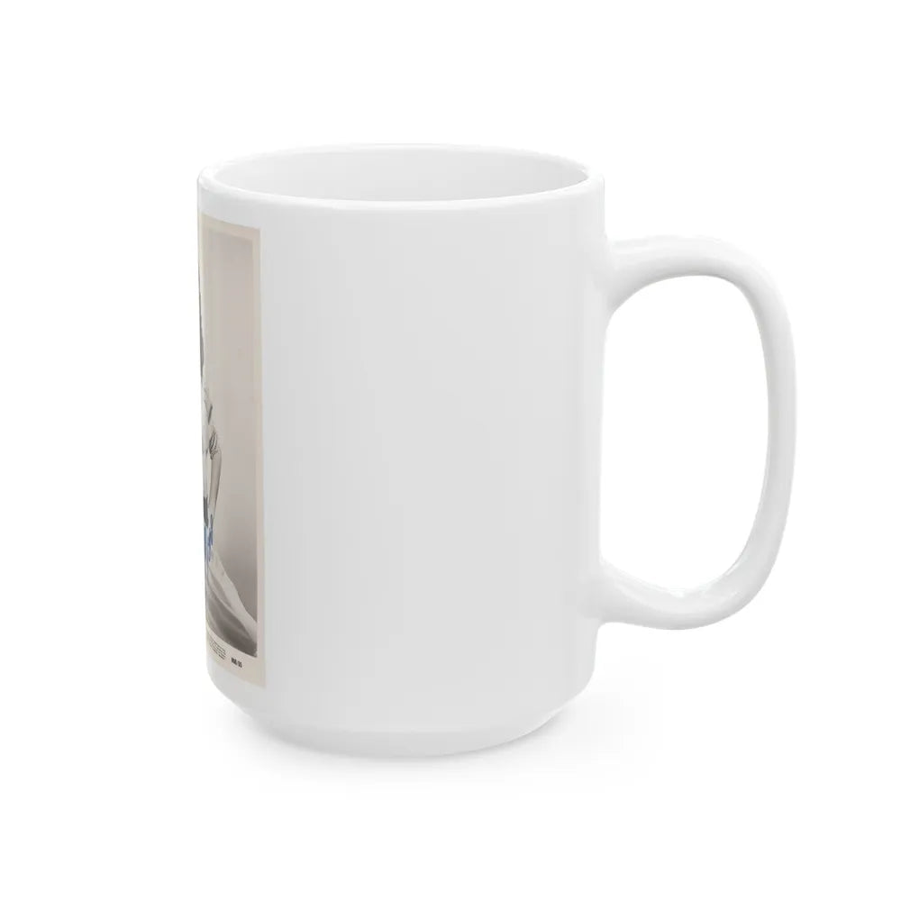 Terry Moore #294 (Vintage Female Icon) White Coffee Mug-Go Mug Yourself