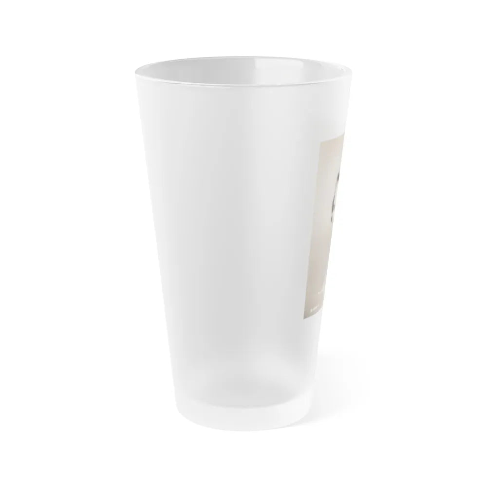 Terry Moore #2951 (Vintage Female Icon) Frosted Pint Glass 16oz-Go Mug Yourself