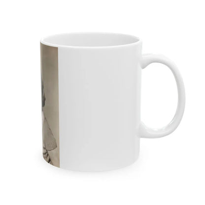 Terry Moore #2951 (Vintage Female Icon) White Coffee Mug-Go Mug Yourself