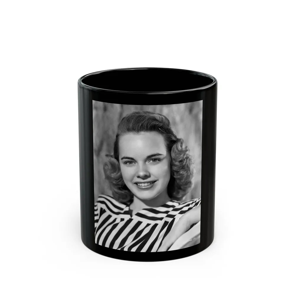 Terry Moore #297 (Vintage Female Icon) Black Coffee Mug-11oz-Go Mug Yourself