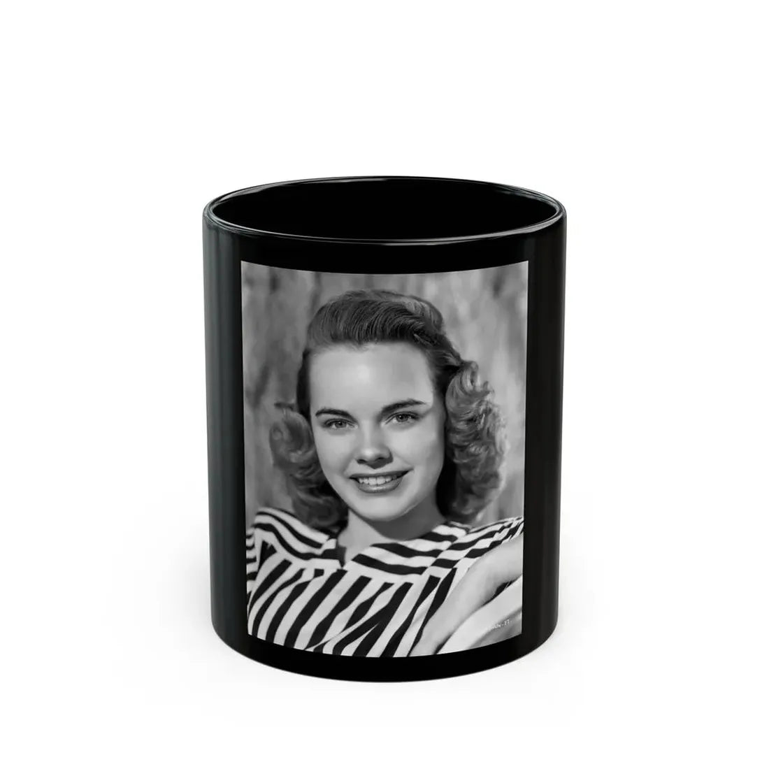 Terry Moore #297 (Vintage Female Icon) Black Coffee Mug 11oz - Go Mug Yourself