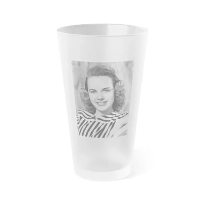 Terry Moore #297 (Vintage Female Icon) Frosted Pint Glass 16oz 16oz Frosted - Go Mug Yourself