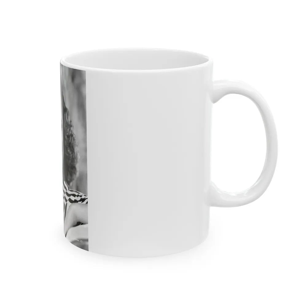 Terry Moore #297 (Vintage Female Icon) White Coffee Mug-Go Mug Yourself