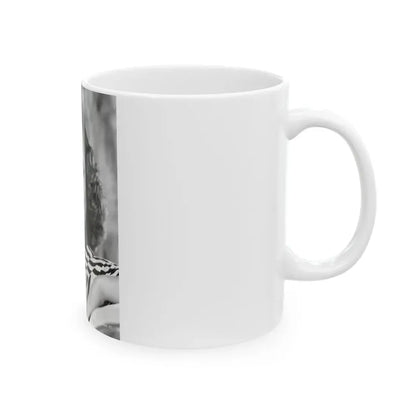 Terry Moore #297 (Vintage Female Icon) White Coffee Mug - Go Mug Yourself