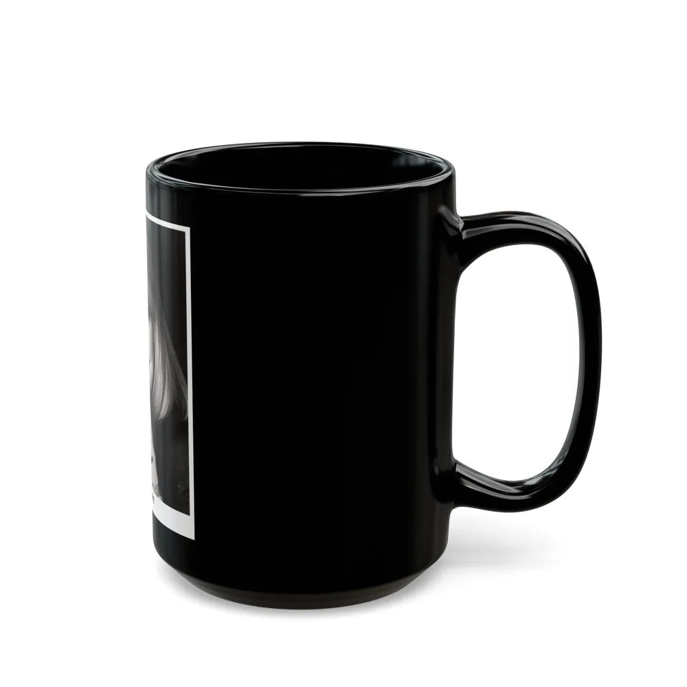 Terry Moore #30 (Vintage Female Icon) Black Coffee Mug-Go Mug Yourself