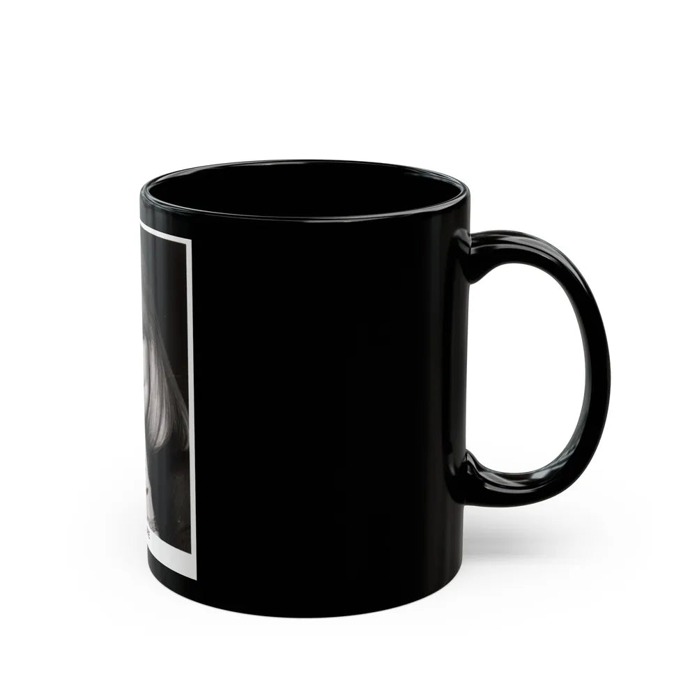 Terry Moore #30 (Vintage Female Icon) Black Coffee Mug-Go Mug Yourself