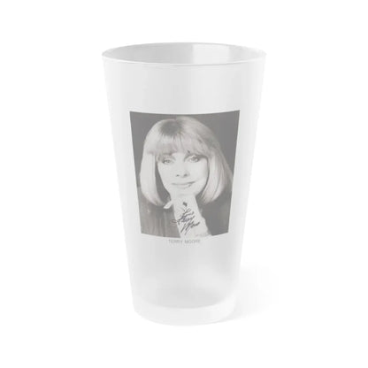 Terry Moore #30 (Vintage Female Icon) Frosted Pint Glass 16oz 16oz Frosted - Go Mug Yourself