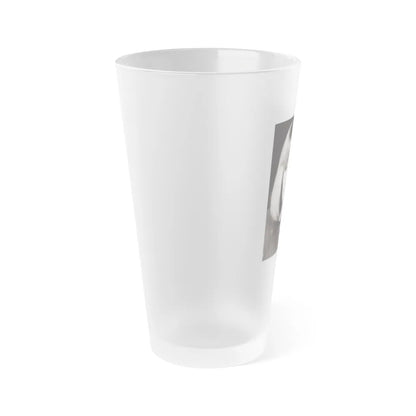 Terry Moore #30 (Vintage Female Icon) Frosted Pint Glass 16oz-Go Mug Yourself