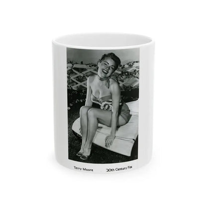 Terry Moore #300 (Vintage Female Icon) White Coffee Mug 11oz - Go Mug Yourself