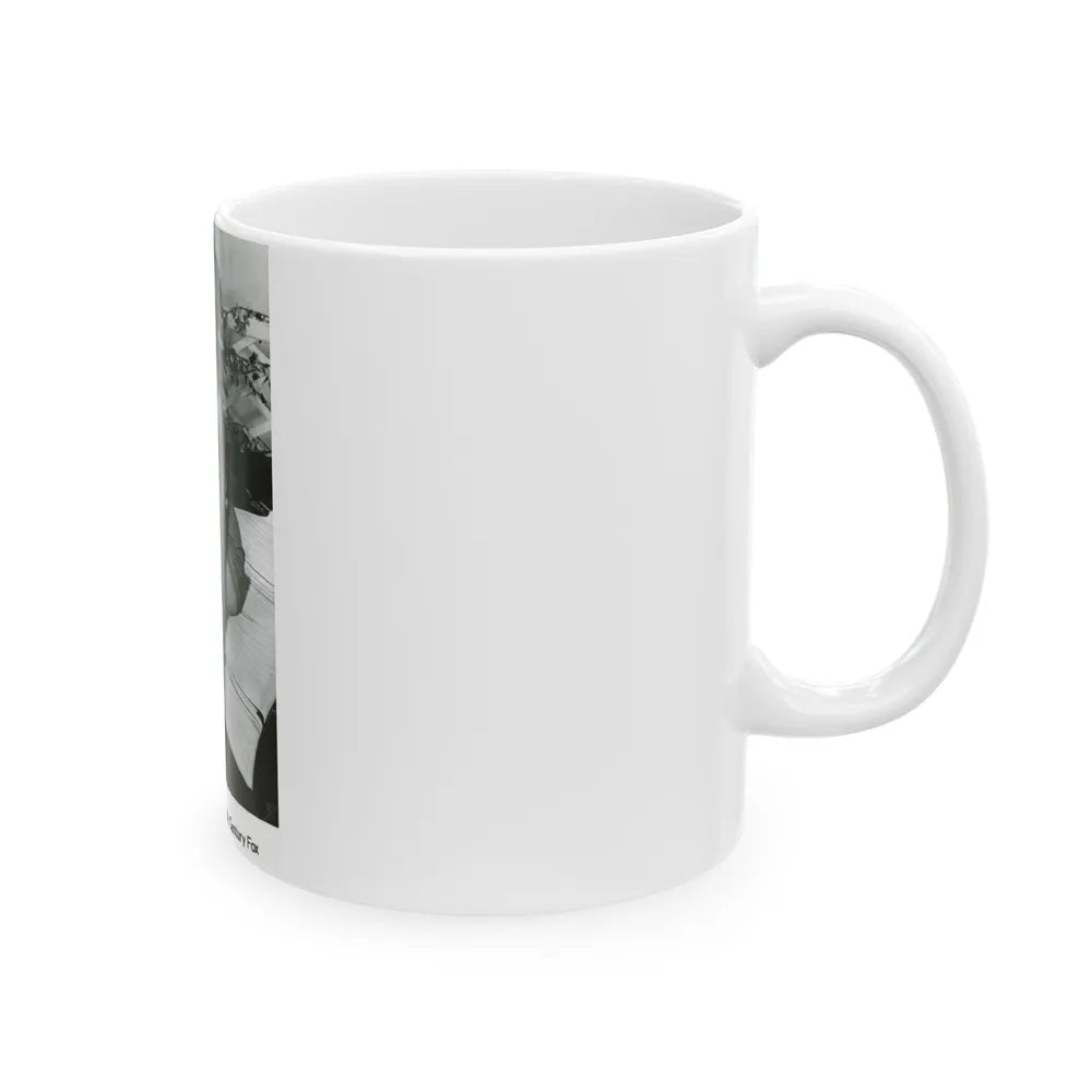 Terry Moore #300 (Vintage Female Icon) White Coffee Mug-Go Mug Yourself