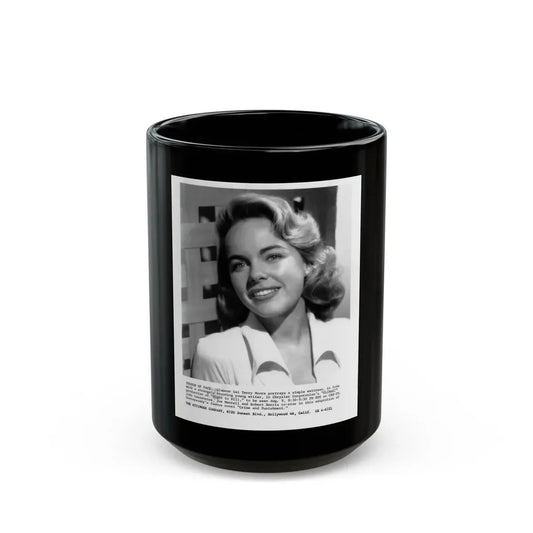 Terry Moore #305 (Vintage Female Icon) Black Coffee Mug 15oz - Go Mug Yourself