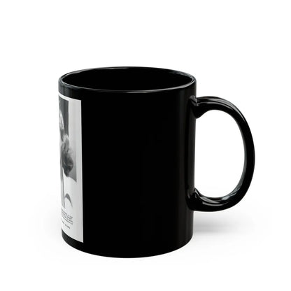 Terry Moore #305 (Vintage Female Icon) Black Coffee Mug-Go Mug Yourself