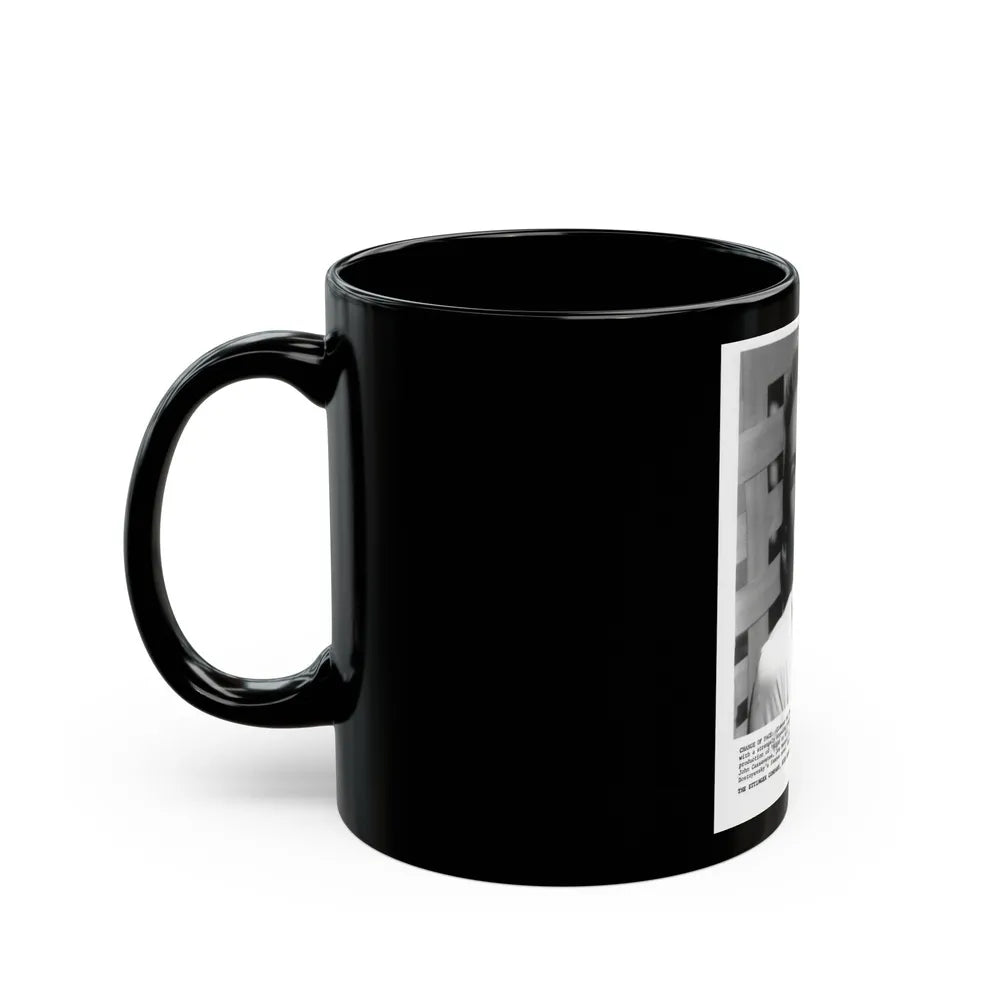 Terry Moore #305 (Vintage Female Icon) Black Coffee Mug-Go Mug Yourself