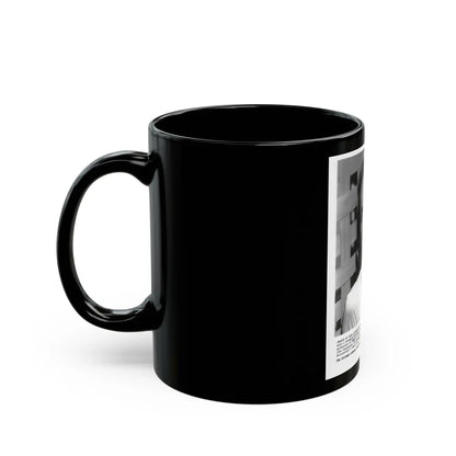 Terry Moore #305 (Vintage Female Icon) Black Coffee Mug-Go Mug Yourself