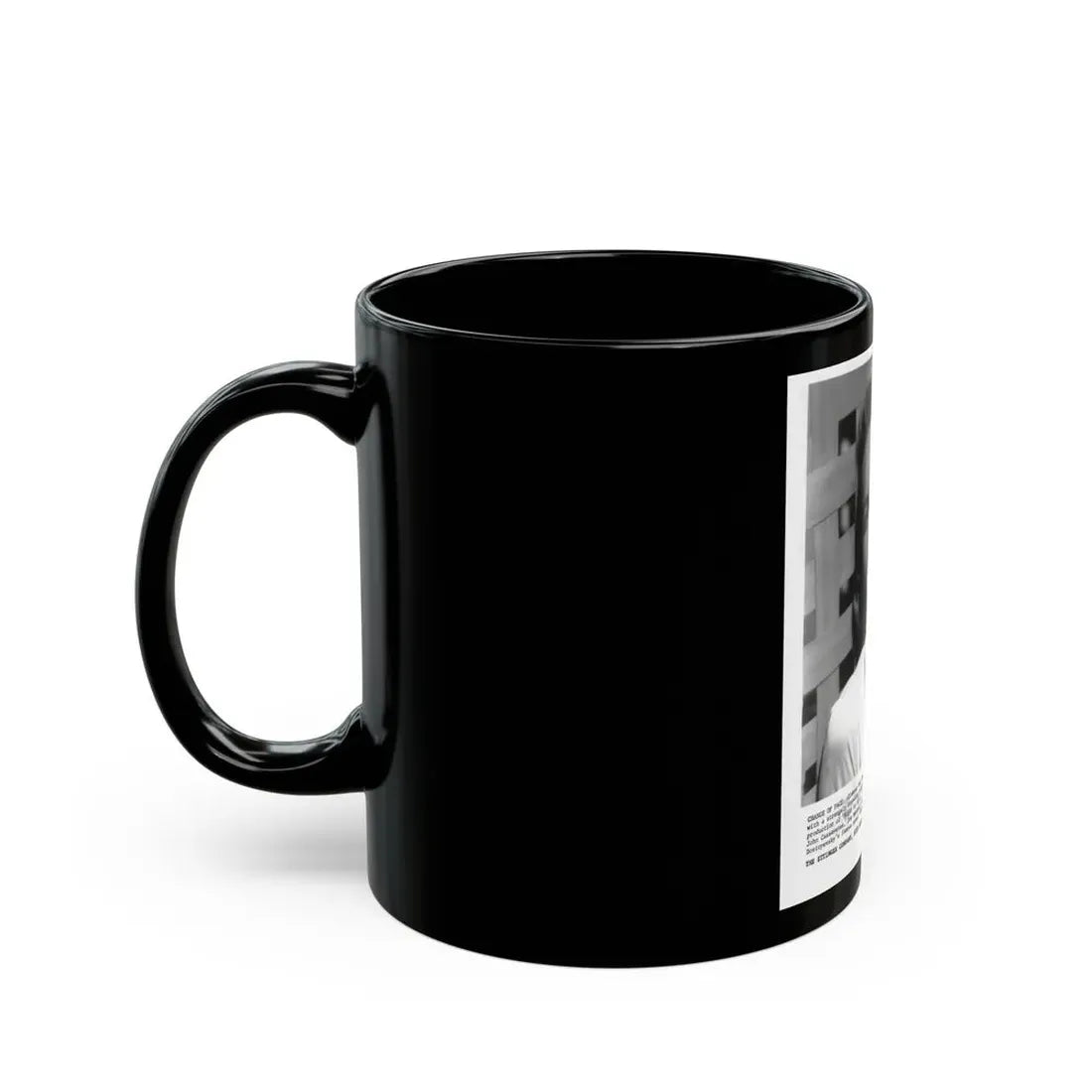 Terry Moore #305 (Vintage Female Icon) Black Coffee Mug - Go Mug Yourself