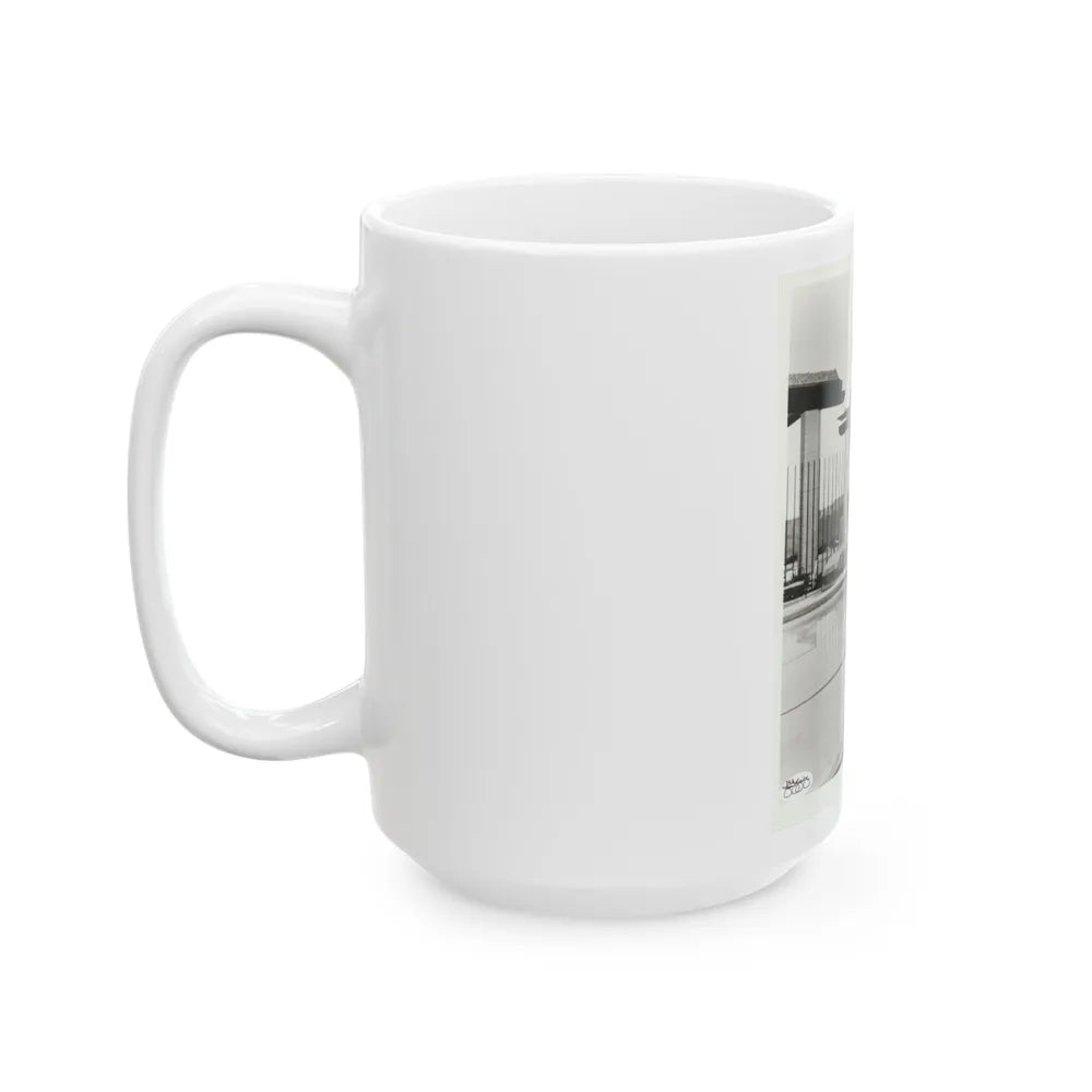 Terry Moore #307 (Vintage Female Icon) White Coffee Mug-Go Mug Yourself