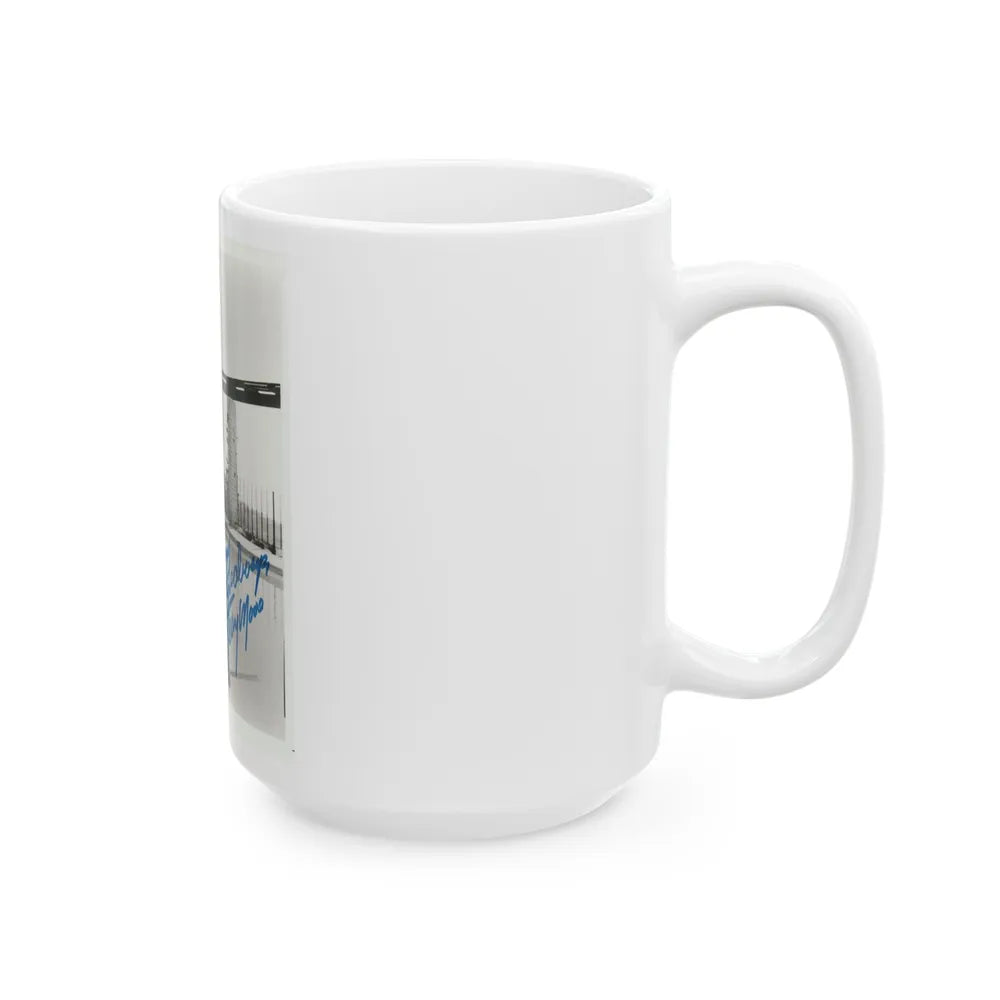 Terry Moore #307 (Vintage Female Icon) White Coffee Mug-Go Mug Yourself