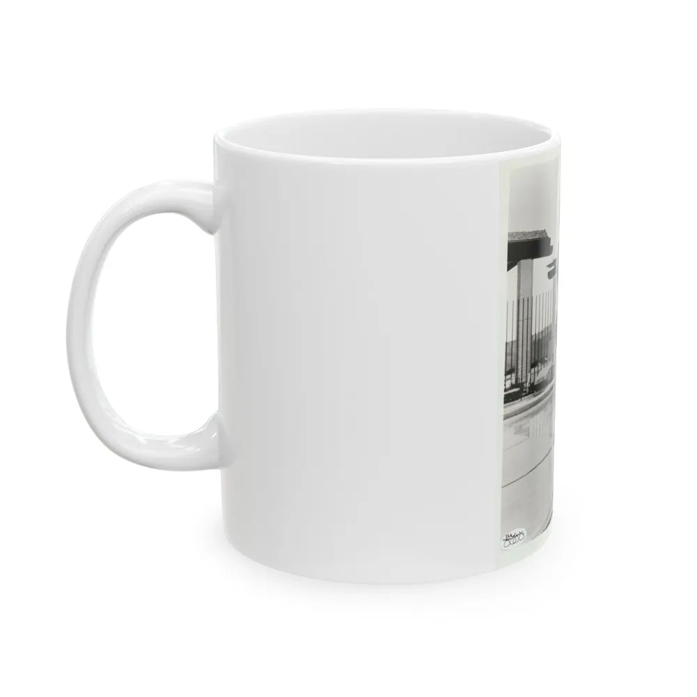 Terry Moore #307 (Vintage Female Icon) White Coffee Mug-Go Mug Yourself