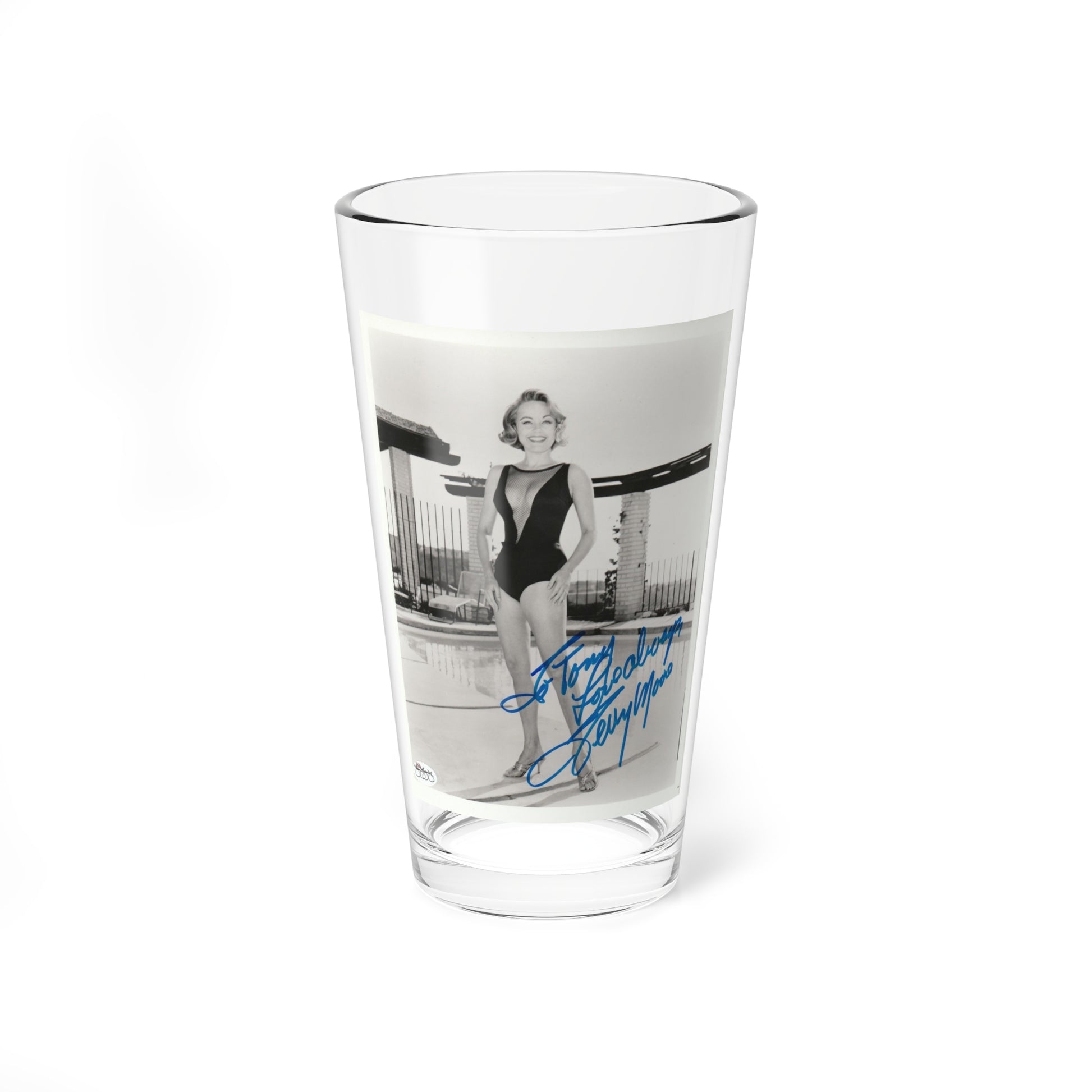 Terry Moore #3072 (Vintage Female Icon) Pint Glass 16oz-16oz-Go Mug Yourself