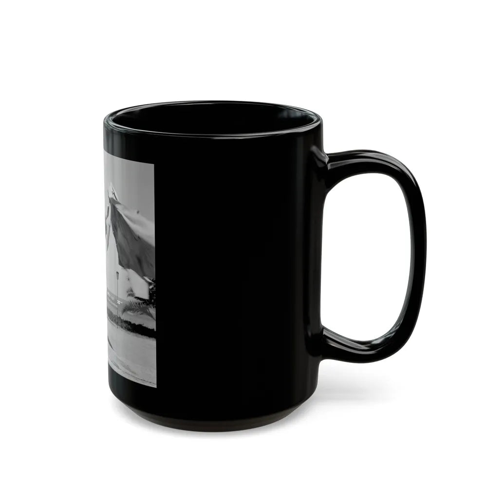 Terry Moore #308 (Vintage Female Icon) Black Coffee Mug-Go Mug Yourself