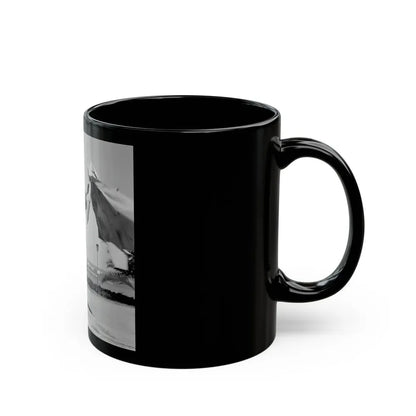 Terry Moore #308 (Vintage Female Icon) Black Coffee Mug - Go Mug Yourself