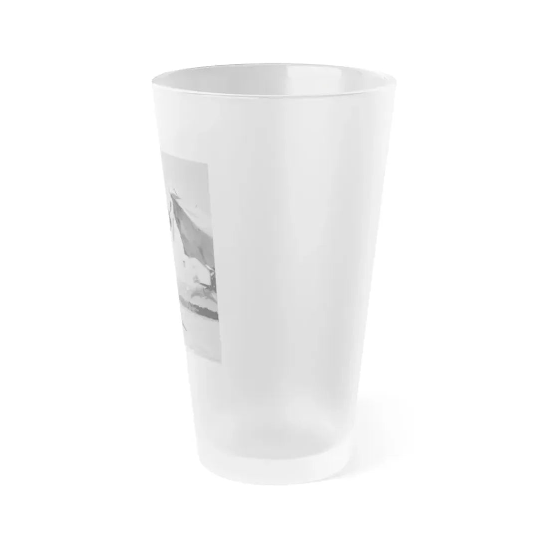 Terry Moore #308 (Vintage Female Icon) Frosted Pint Glass 16oz - Go Mug Yourself