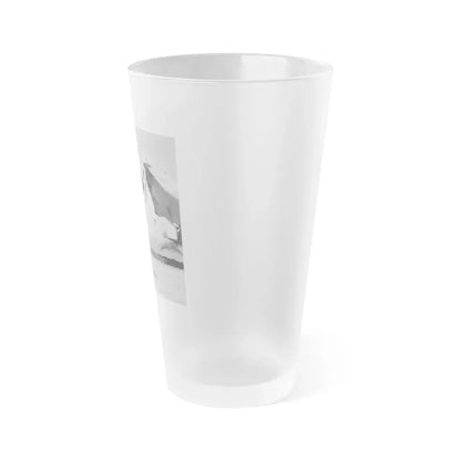 Terry Moore #308 (Vintage Female Icon) Frosted Pint Glass 16oz - Go Mug Yourself