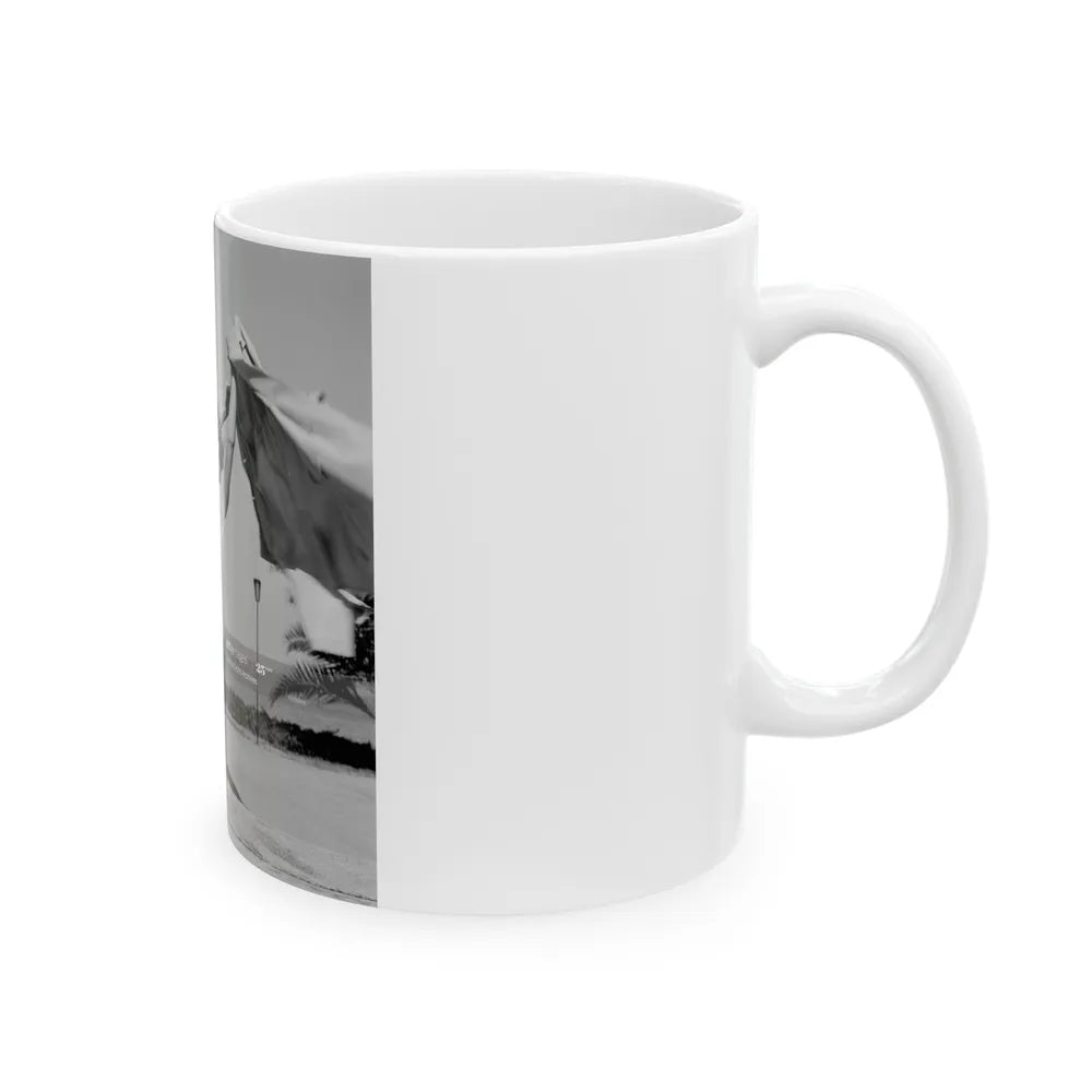 Terry Moore #308 (Vintage Female Icon) White Coffee Mug-Go Mug Yourself