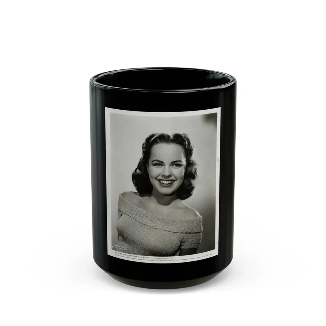 Terry Moore #310 (Vintage Female Icon) Black Coffee Mug 15oz - Go Mug Yourself