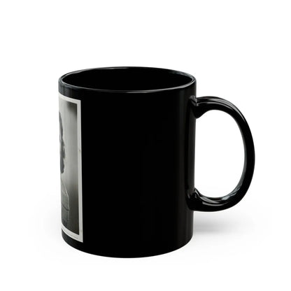 Terry Moore #310 (Vintage Female Icon) Black Coffee Mug-Go Mug Yourself
