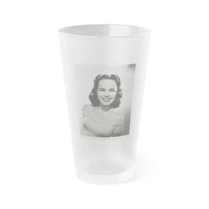 Terry Moore #310 (Vintage Female Icon) Frosted Pint Glass 16oz-16oz-Frosted-Go Mug Yourself