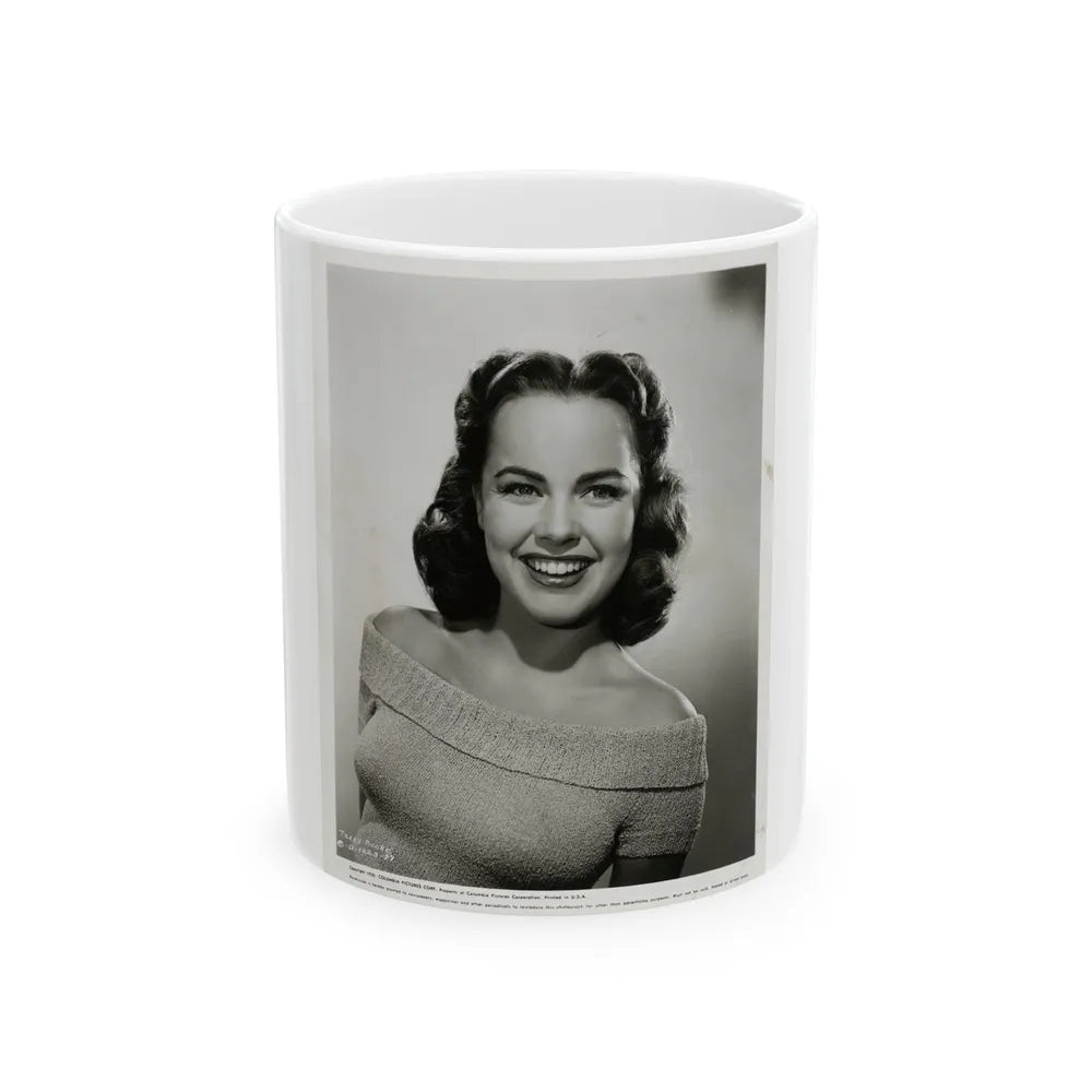 Terry Moore #310 (Vintage Female Icon) White Coffee Mug-11oz-Go Mug Yourself