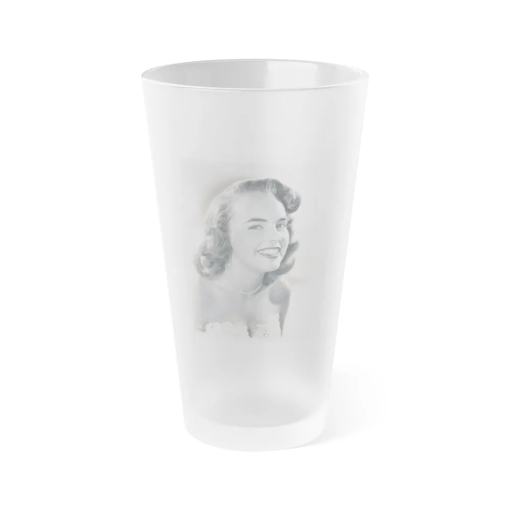 Terry Moore #311 (Vintage Female Icon) Frosted Pint Glass 16oz-16oz-Frosted-Go Mug Yourself