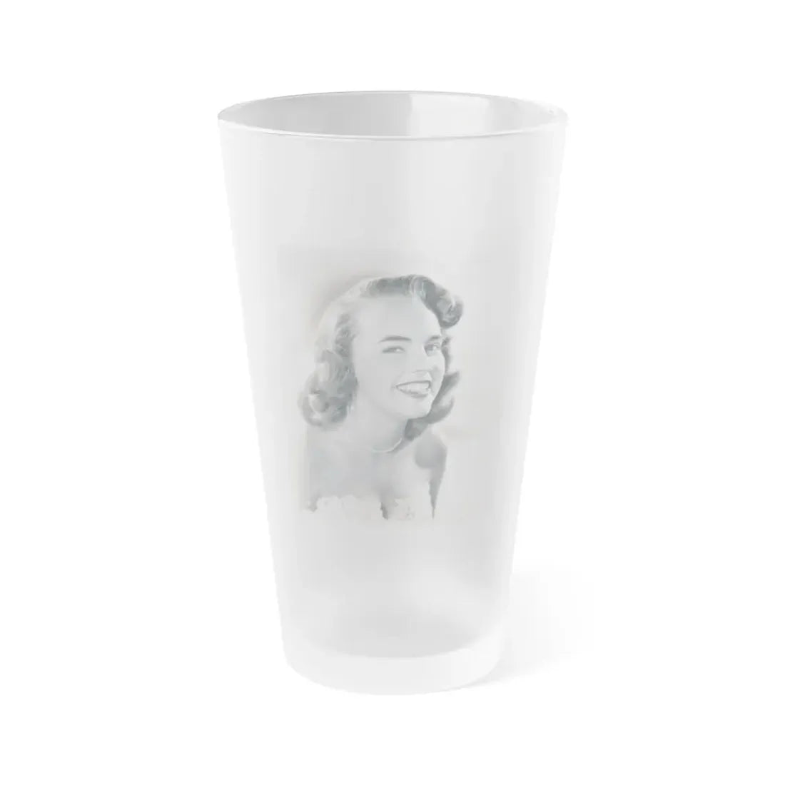Terry Moore #311 (Vintage Female Icon) Frosted Pint Glass 16oz 16oz Frosted - Go Mug Yourself