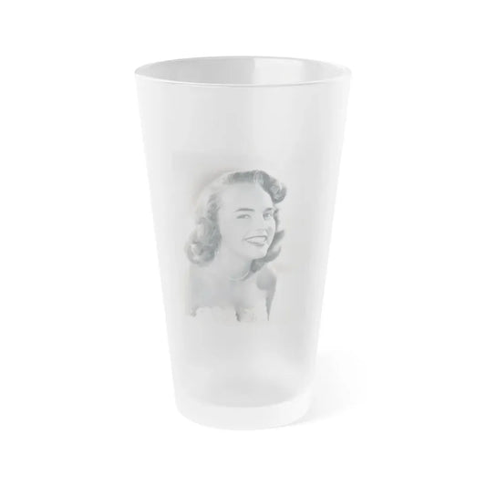 Terry Moore #311 (Vintage Female Icon) Frosted Pint Glass 16oz 16oz Frosted - Go Mug Yourself