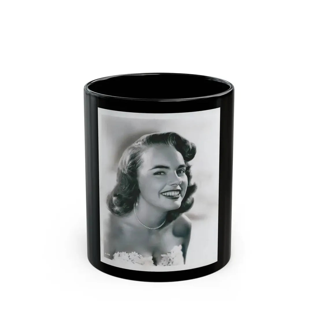 Terry Moore #3111 (Vintage Female Icon) Black Coffee Mug 11oz - Go Mug Yourself