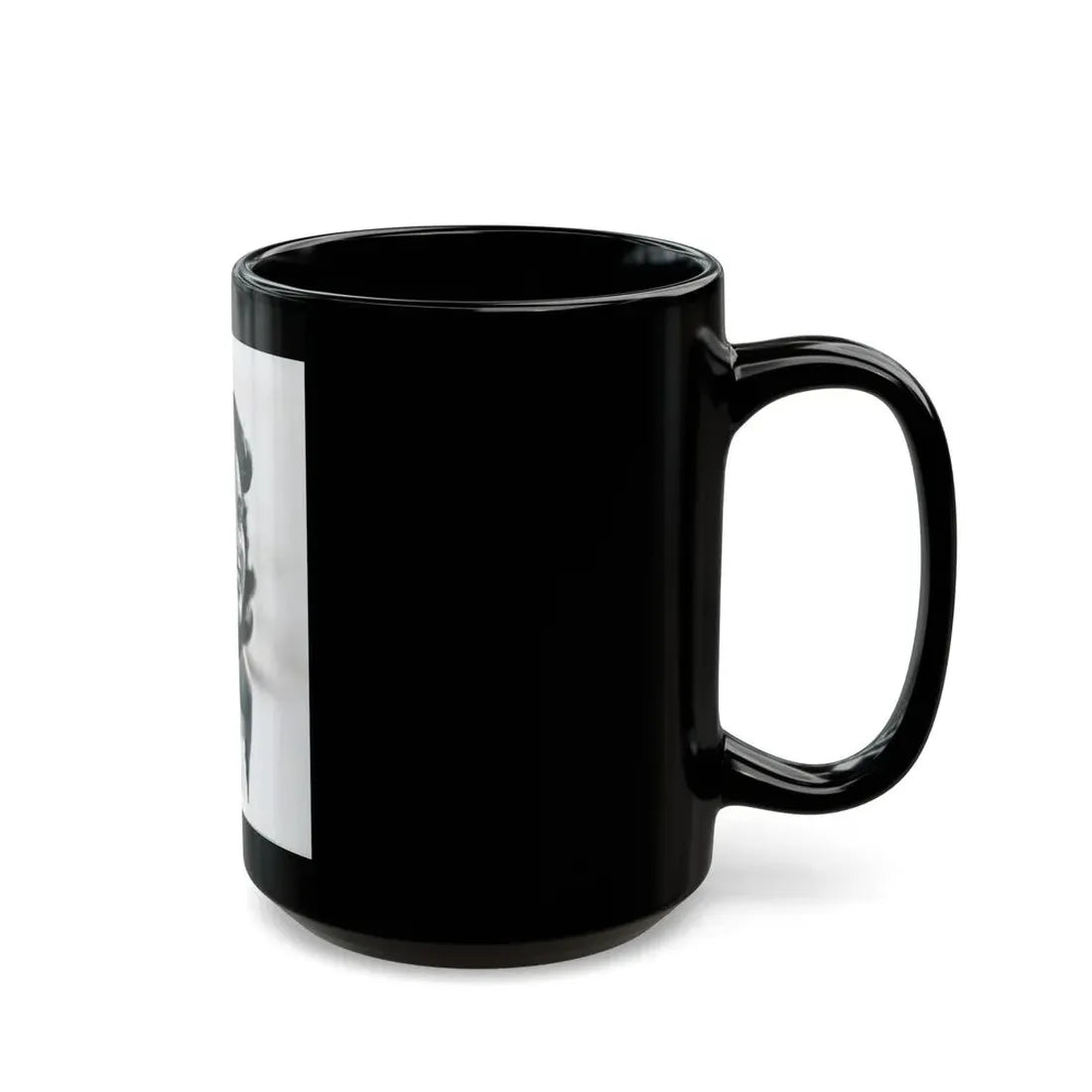 Terry Moore #3111 (Vintage Female Icon) Black Coffee Mug - Go Mug Yourself