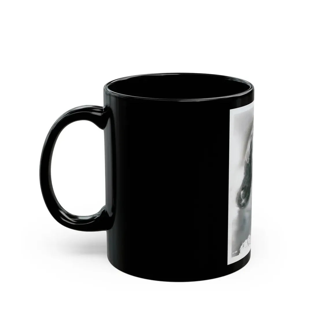 Terry Moore #3111 (Vintage Female Icon) Black Coffee Mug - Go Mug Yourself