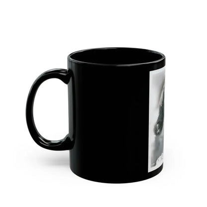 Terry Moore #3111 (Vintage Female Icon) Black Coffee Mug - Go Mug Yourself