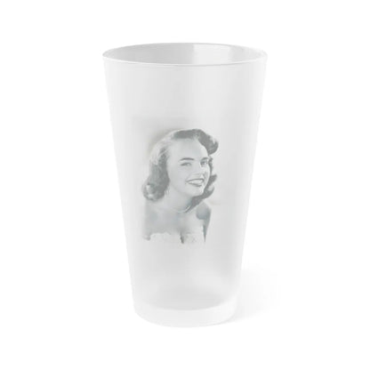 Terry Moore #3111 (Vintage Female Icon) Frosted Pint Glass 16oz-16oz-Frosted-Go Mug Yourself