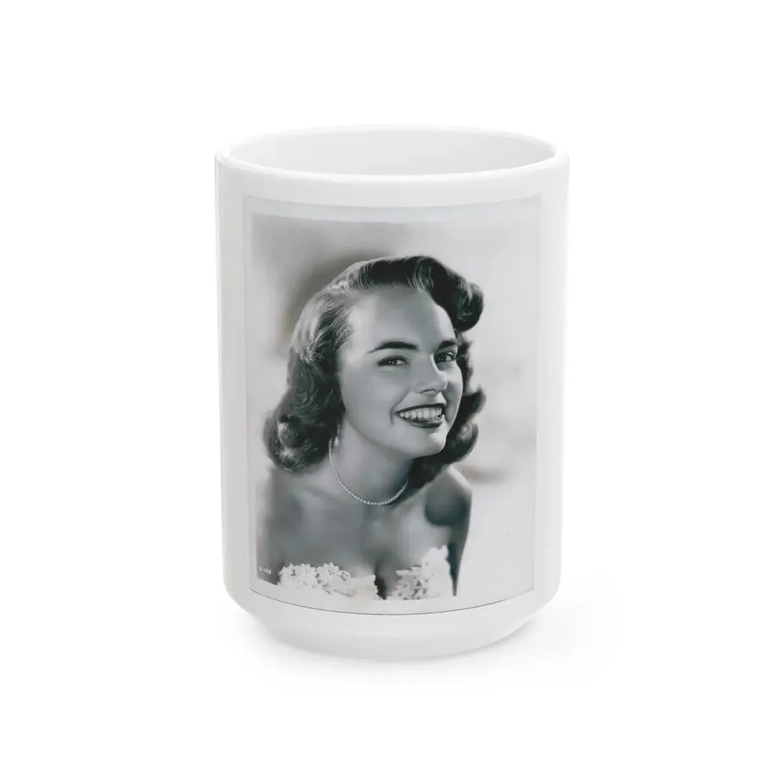Terry Moore #3111 (Vintage Female Icon) White Coffee Mug 15oz - Go Mug Yourself