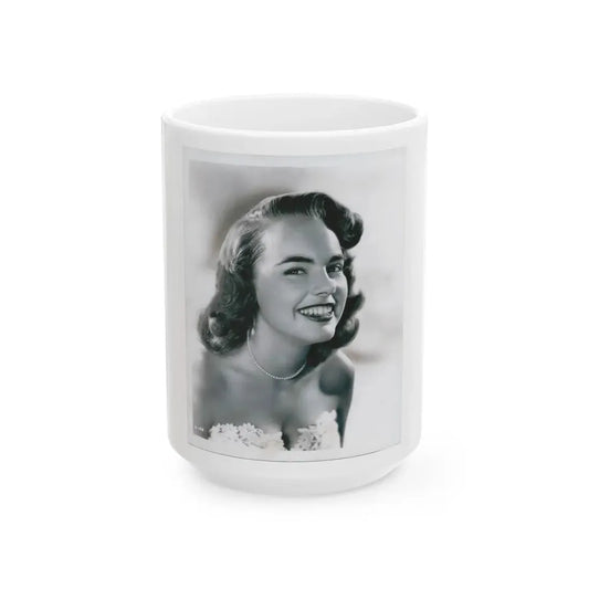 Terry Moore #3111 (Vintage Female Icon) White Coffee Mug 15oz - Go Mug Yourself