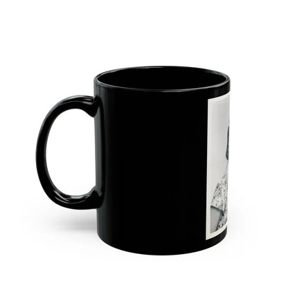 Terry Moore #312 (Vintage Female Icon) Black Coffee Mug-Go Mug Yourself