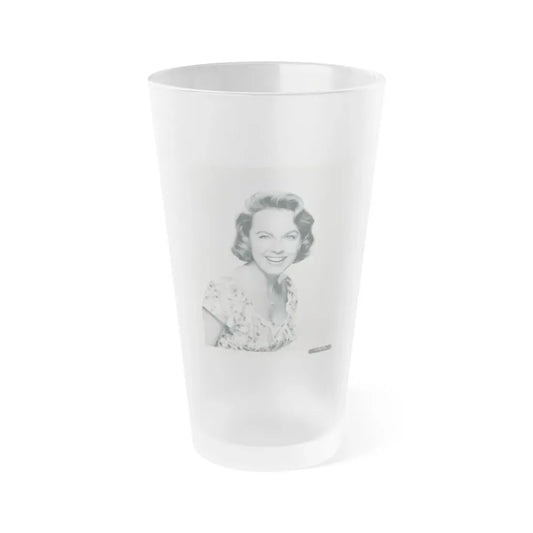 Terry Moore #312 (Vintage Female Icon) Frosted Pint Glass 16oz 16oz Frosted - Go Mug Yourself