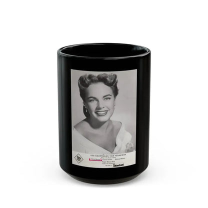 Terry Moore #316 (Vintage Female Icon) Black Coffee Mug 15oz - Go Mug Yourself