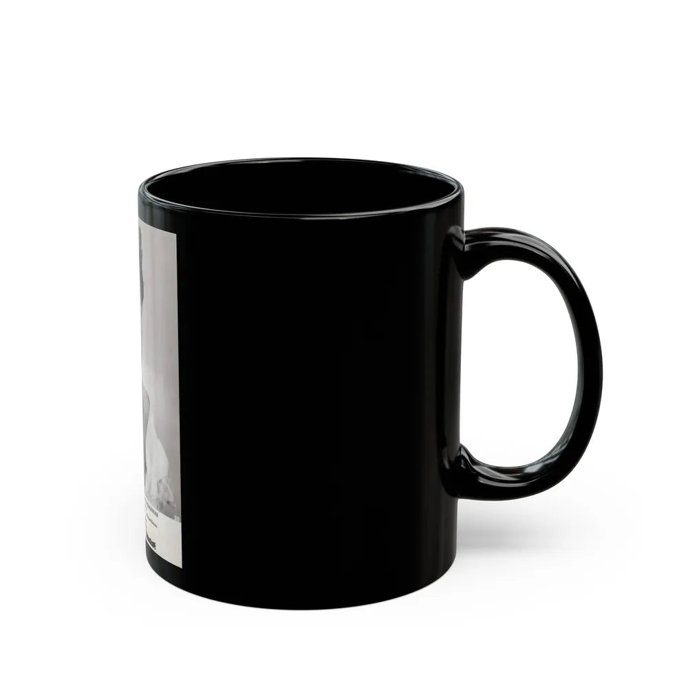 Terry Moore #316 (Vintage Female Icon) Black Coffee Mug-Go Mug Yourself