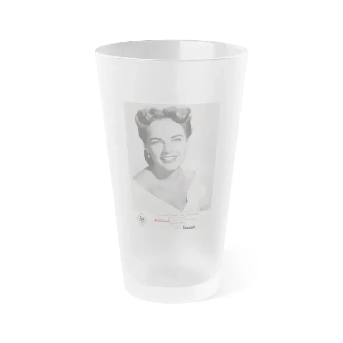 Terry Moore #316 (Vintage Female Icon) Frosted Pint Glass 16oz 16oz Frosted - Go Mug Yourself